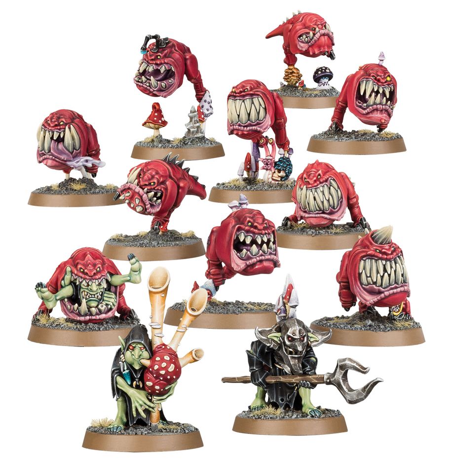 Warhammer Age Of Sigma Gloomspite Gitz Squig Heard