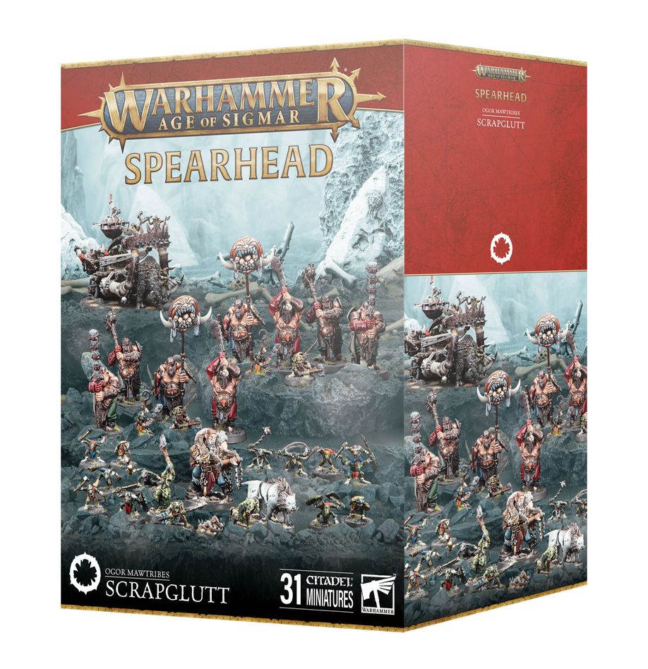 Warhammer Age of Sigma Ogor Mawtribes Scrapglutt Spearhead