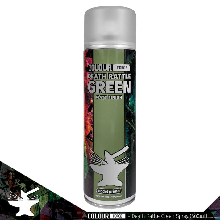 Colour Forge Spray Death Rattle Green
