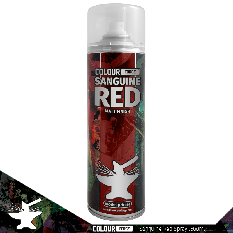 Colour Forge Spray Sanguine Red