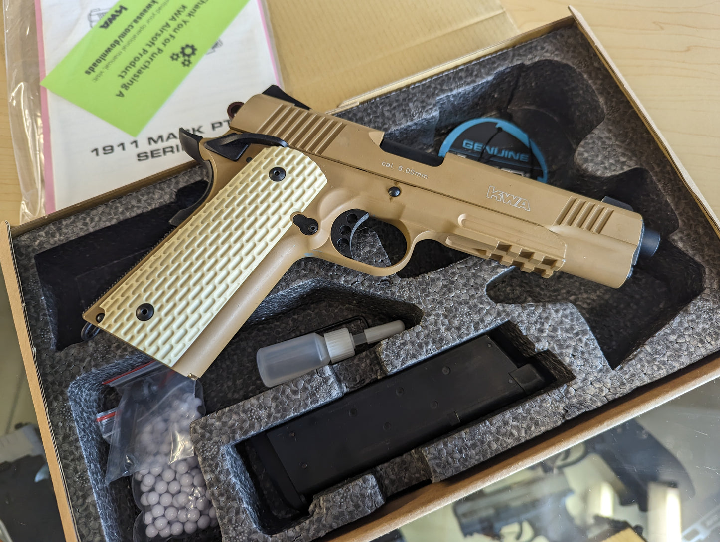 Second Hand Faulty KWA PTP 6mm RIF Airsoft Pistol