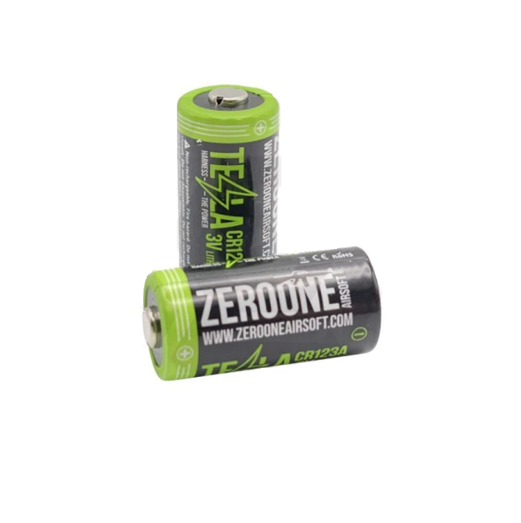 Zero One Tesla CR123 Battery