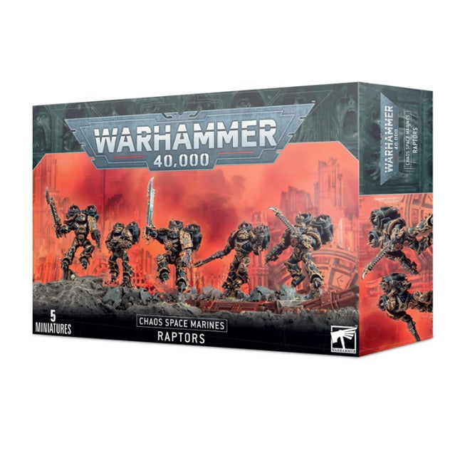 Warhammer 40K Chaos Space Marines Raptors
