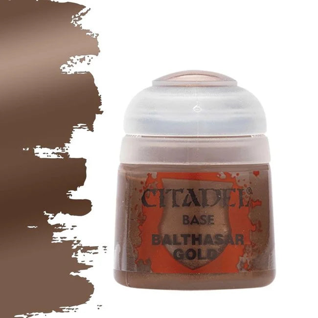 Warhammer Citadel Base Paint Balthasar Gold 12ml