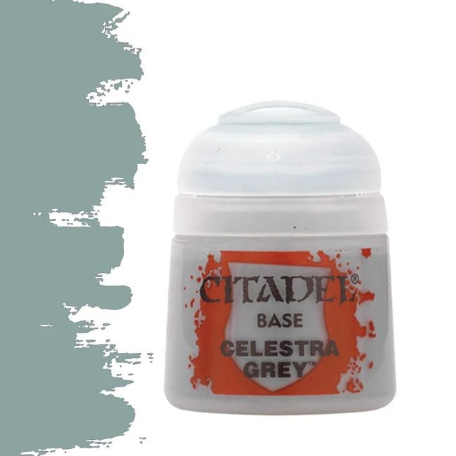 Warhammer Citadel Base Paint Celestra Grey 12ml