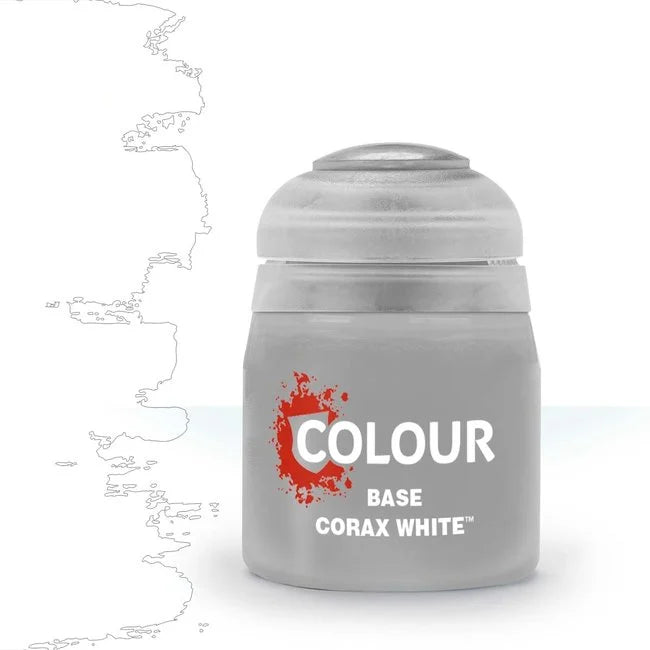 Warhammer Citadel Base Paint Corax White 12ml