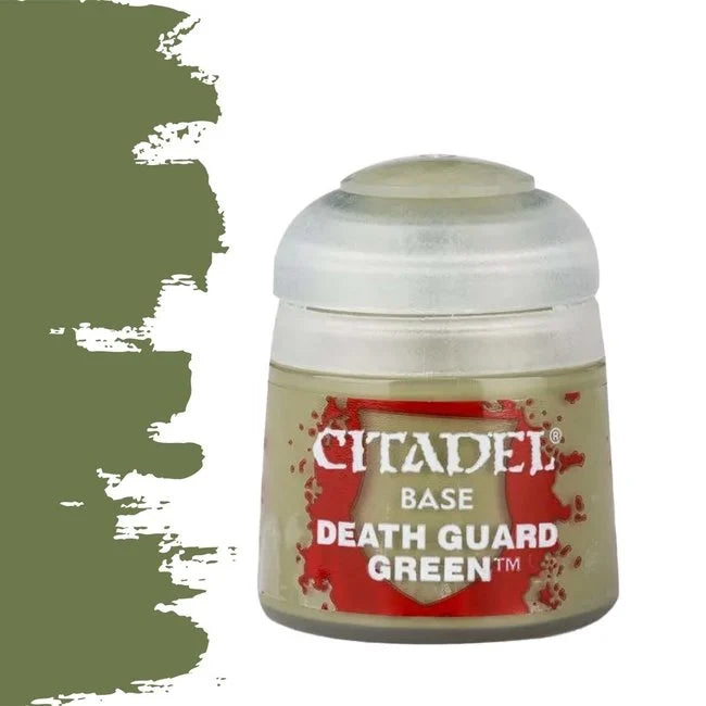 Warhammer Citadel Base Paint Deathguard Green 12ml