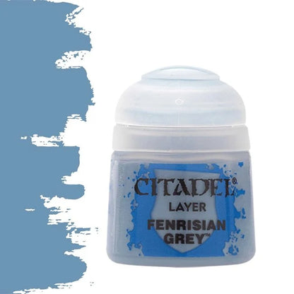 Warhammer Citadel Layer Paint Fenrisian Grey 12ml