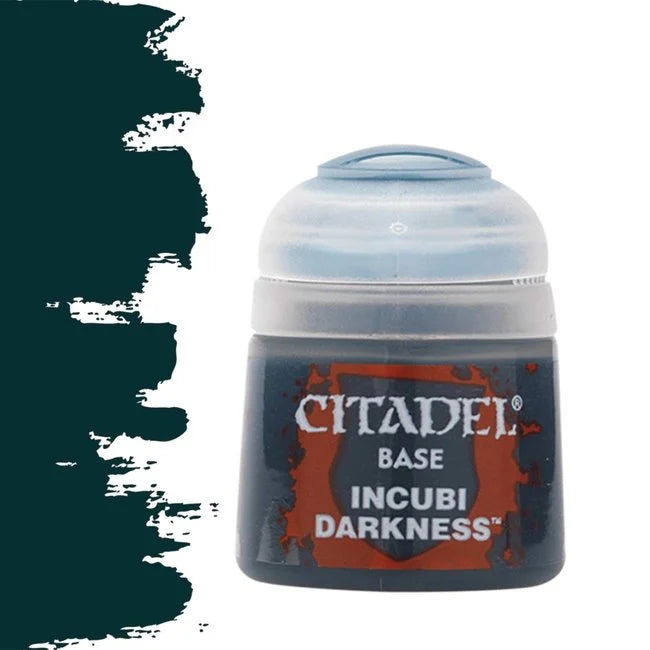 Warhammer Citadel Base Paint Incubi Darkness 12ml