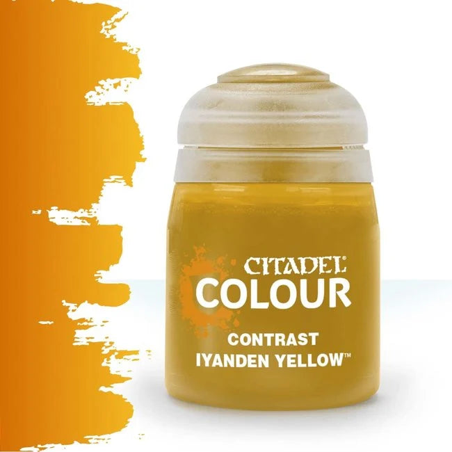 Warhammer Citadel Contrast Paint Iyanden Yellow 18ml