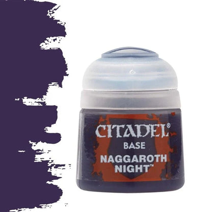 Warhammer Citadel Base Paint Naggaroth Night 12ml
