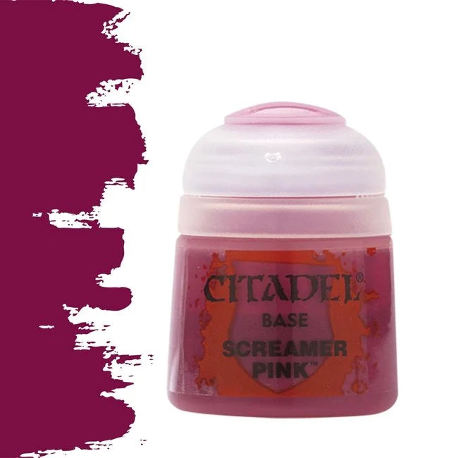 Warhammer Citadel Base Paint Screamer Pink 12ml