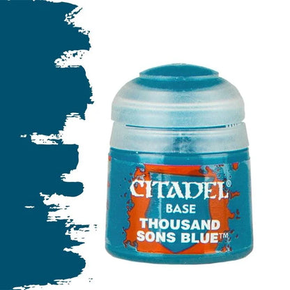 Warhammer Citadel Base Paint Thousand Sons Blue 12ml