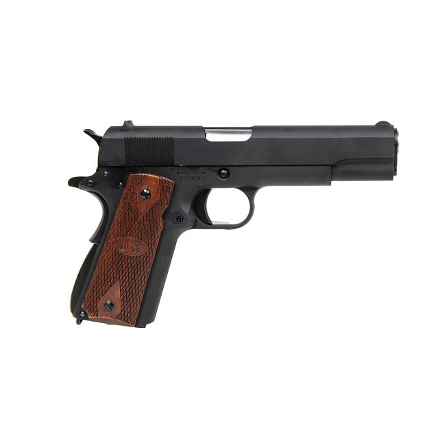 Armorer Works Auto Ordinance Matt 1911 6mm RIF GBB Airsoft Pistol