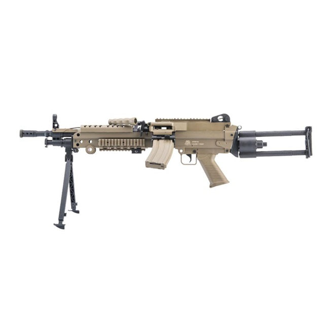 Cybergun S&T 249 6mm RIF AEG Airsoft LMG