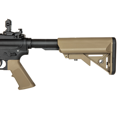 Specna Arms SA-F01 FLEX Black/Tan 6mm RIF AEG Airsoft Rifle