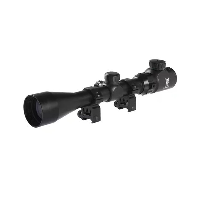 Delta Armory 3-9x40EG Illuminated Rifle Scope w/ Scope Rings