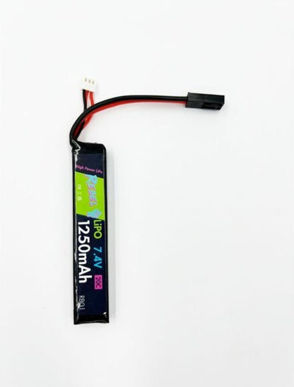 Rebel 7.4 1250mAh Tamiya Battery