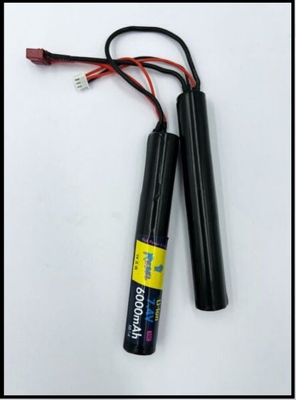Rebel 7.4 6000mAh Li-ion Deans Battery
