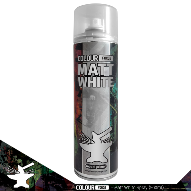 Colour Forge Spray Matt White