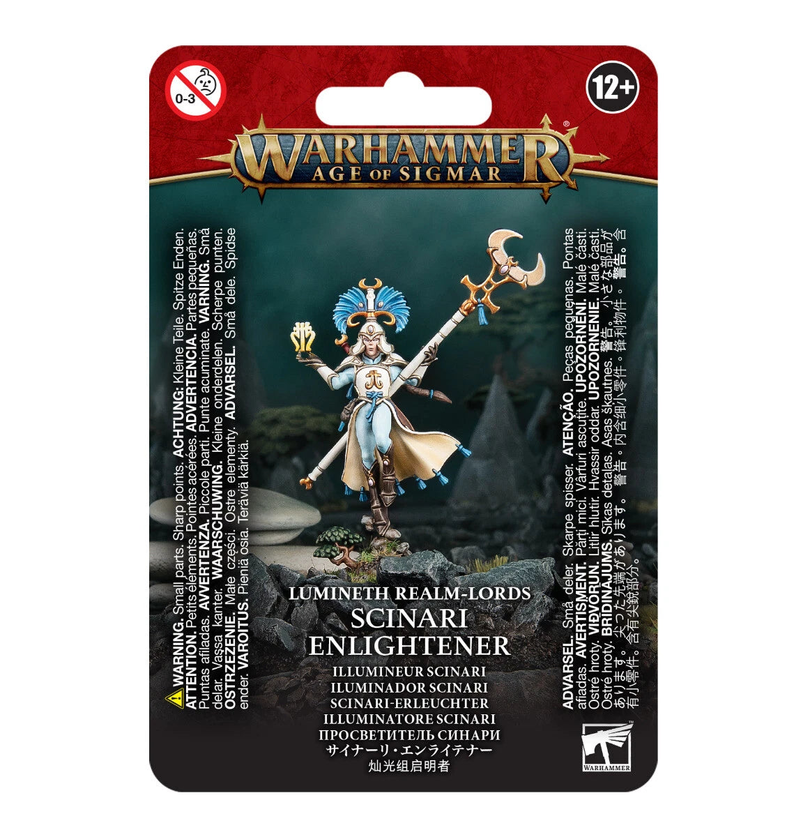 Warhammer Age of Sigma Lumineth Realm Lords Scinari Enlightener