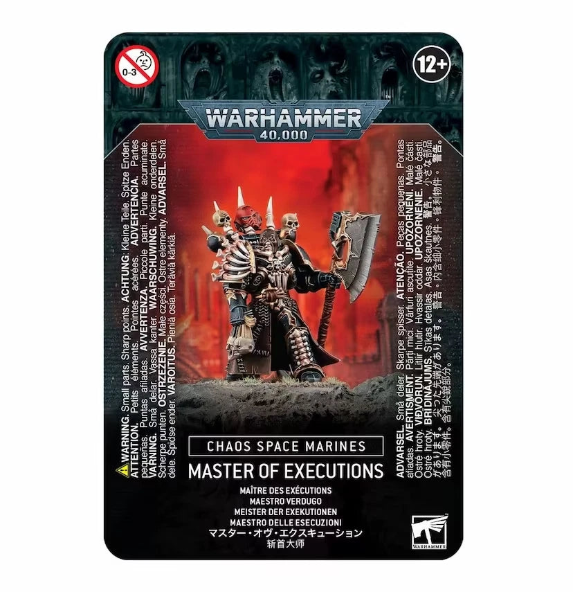 Warhammer 40K Chaos Space Marines Master of Executions