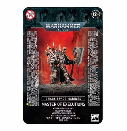 Warhammer 40K Chaos Space Marines Master of Executions