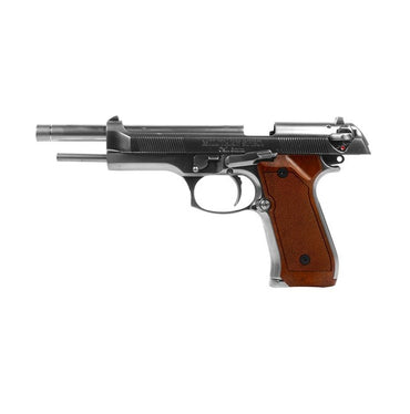 WE M92L Chrome 6mm RIF GBB Airsoft Pistol